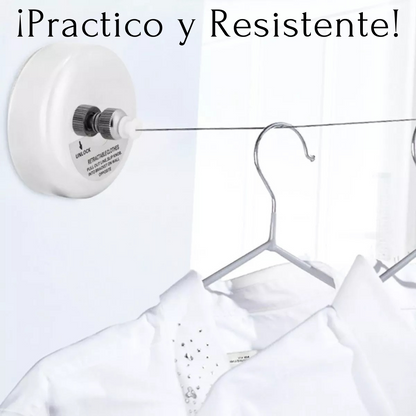 Tendedero De Ropa Retráctil Ajustable